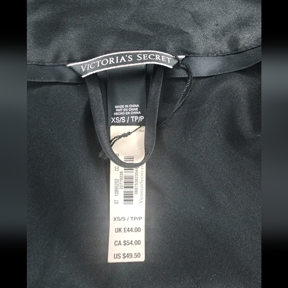 NWT Victoria's Secret Satin Robe, Womens XS/Small - Picture 5 of 5